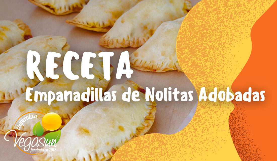 EMPANADILLAS VEGANAS DE PISTO Y NOLITAS ADOBADAS