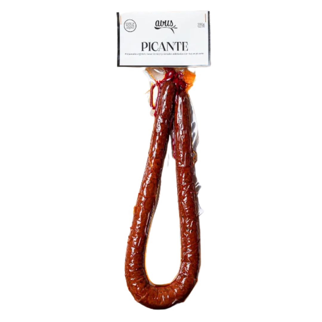 Chorizo vegetal PICANTE 330g