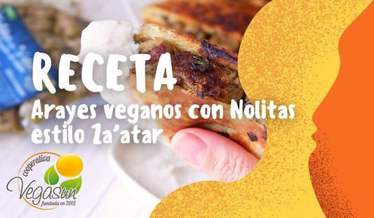 ARAYES VEGANOS CON NOLITAS ESTILO ZA’ATAR