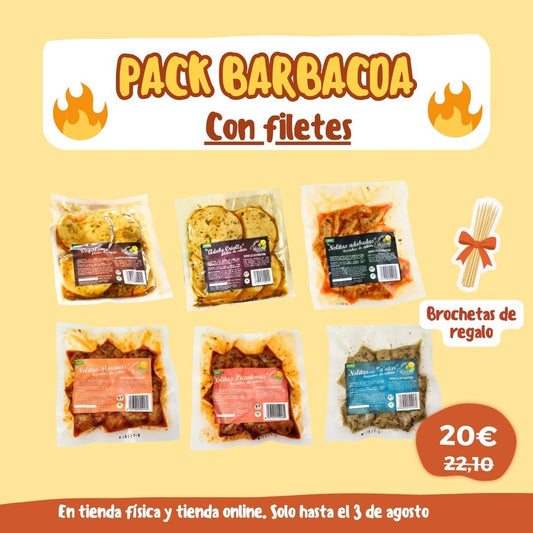 Pack Barbacoa Vegana 🔥 | Filetes y Nolitas
